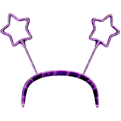 [PBR] Electric Purple Diwali Sparkler Headband [Ad