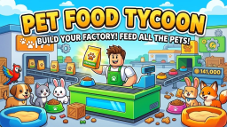 🐾 Tycoon Żywności dla Zwierząt 🐾