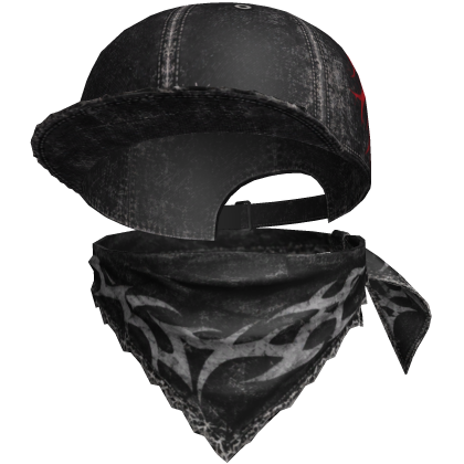 Street Mask Tilted Worn Cap