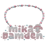 ৎ ‧ mika & bamden necklace ˖° ♡