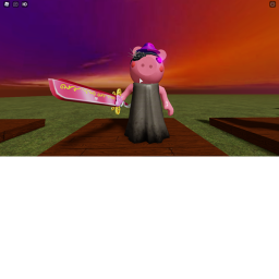 Custom piggy character DRAGON PIGGY!!!