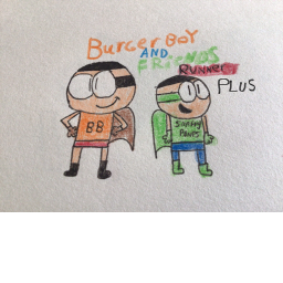🍔Burger Boy And Friends Runner Plus