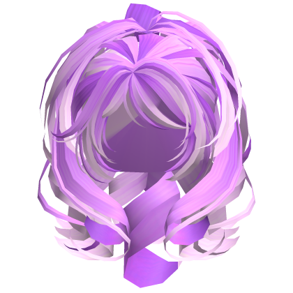 Messy Gyaru Agejo Curl Volumnious Purple Gradient