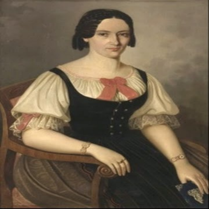 Portrait of Klementina Matyasovszky (Painting) Roblox decal