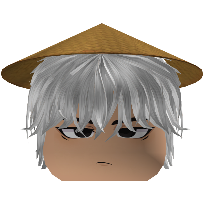 Samurai Ronin Anime Boy White Hair