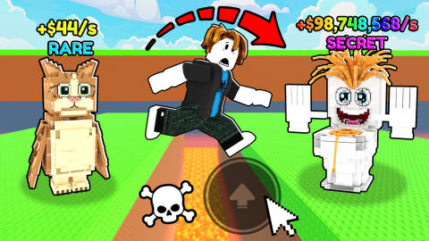 +1 Double Jump to Save Brainrots 🧠 - Auto Escape n Sort Inventory and more