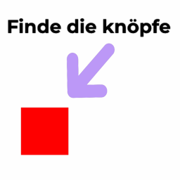 Finde die knöpfe