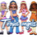 . * + tropic angels + * .