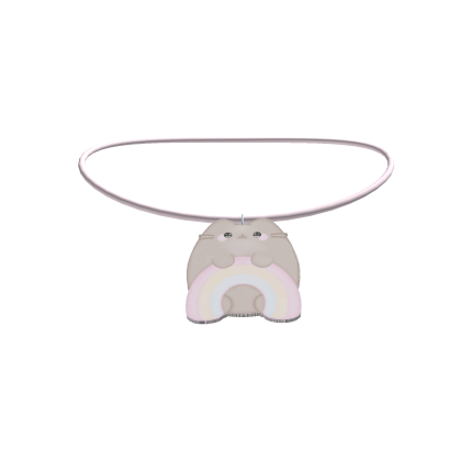 pusheen 3.0 necklace Roblox item