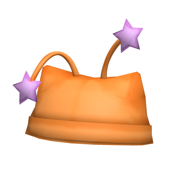 [NEW 🚨] Bedtime Star Antenna Beanie Orange/Purp