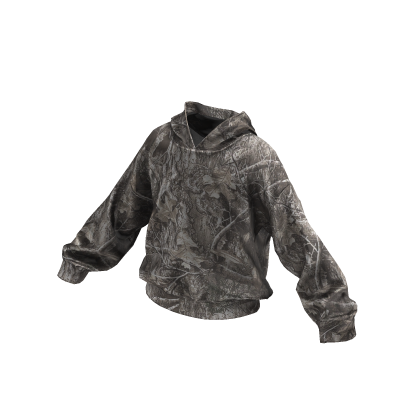 Vintage Camo Oversized Hoodie thumbnail