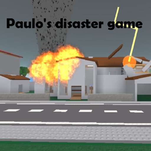 Paulo's disaster game official Roblox game thumbnail