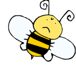 bees are scary