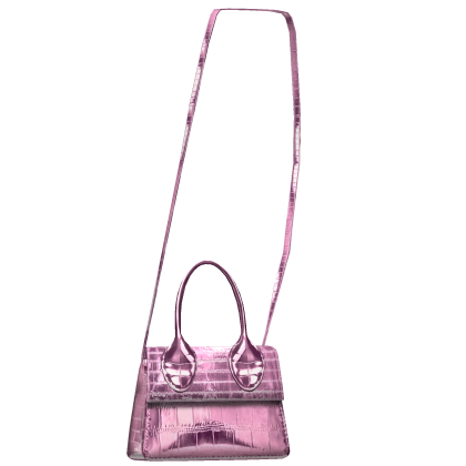 Pink Metallic Mini Crossbody Bag 3.0