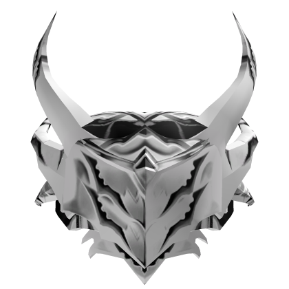 White Berserker Mask 4 Eyes Roblox item