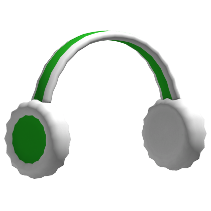 christmas green headphone
