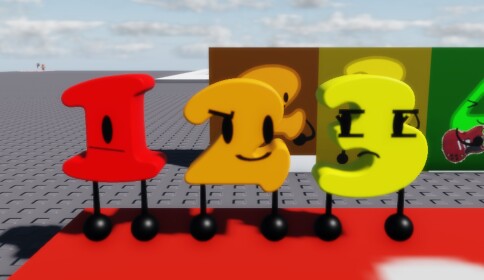 3D Wonderland Numbers Showcase