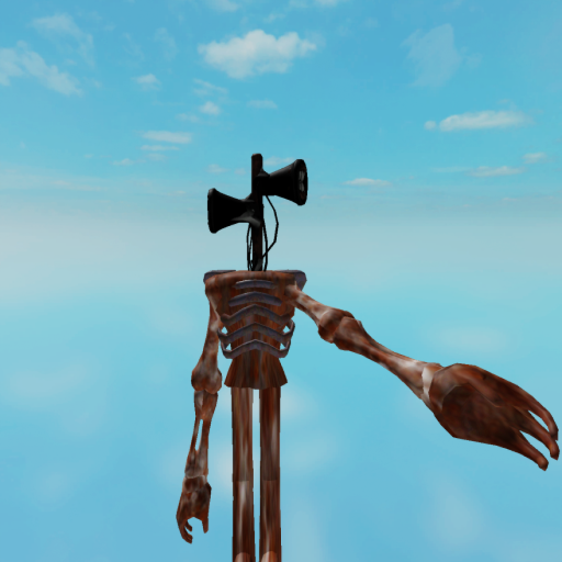 (Discontinued)trevor creature :siren head roleplay official Roblox game thumbnail