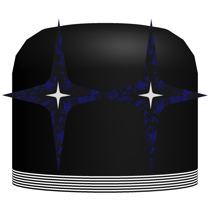 Blue Static Glitch Eyes