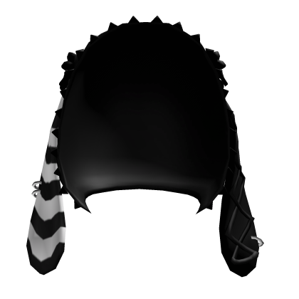 Sweet bunny hood (Black & White) Roblox item