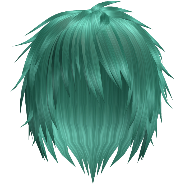 teal kuro messy japanese anime boy hair