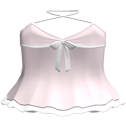 cute kawaii pink lace babydoll dress