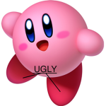 Kirby’s ugly toes.
