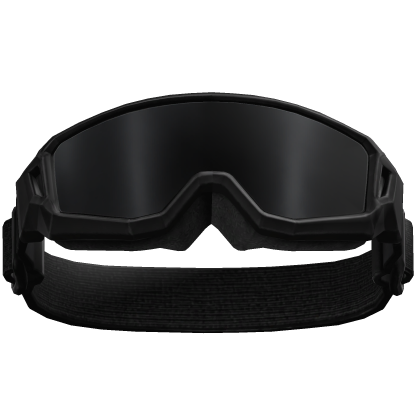 Black Tactical Goggles