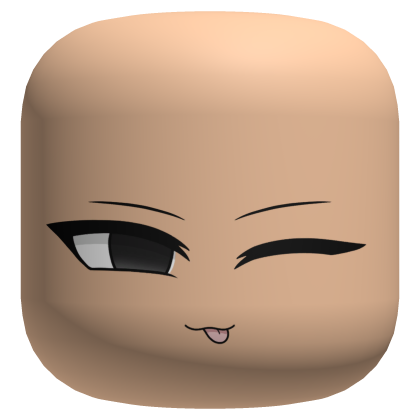 Playful Tongue Face - Light Roblox item