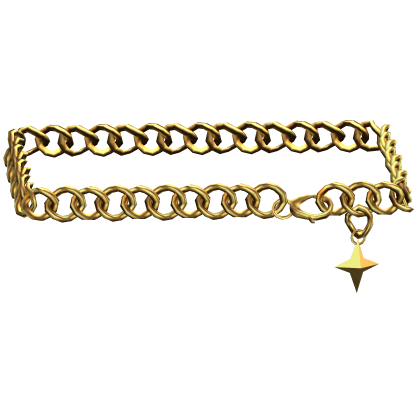 3.0 Gold Y2K Metal Waist Chain Belt with Star 