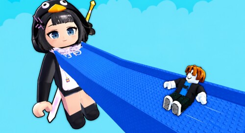 Slide Into GUGUGAGA Penguin