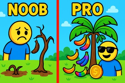 Addictive Banana Game