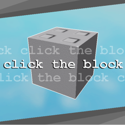 click the block