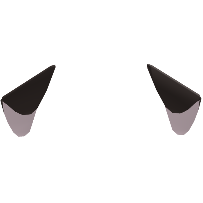 cute droopy kitty ears in brown