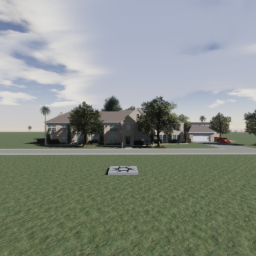 Realistic Family House icon