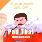 [Angry Thragg] Pad Thai Meme Animation Roblox game thumbnail