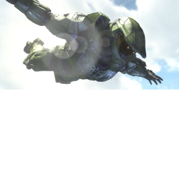 JUMP INTO THE MASTERCHIEF FROM HALO