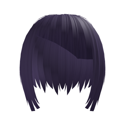 Anime ghoul emo choppy vkei short purple hair