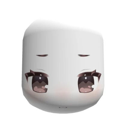 happy kawaii chibi cutecore anime girl face | Roblox Item