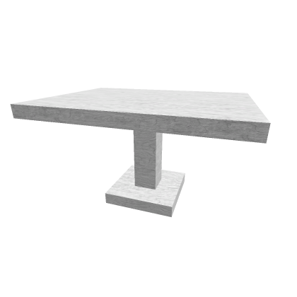 White Modern Dining Table