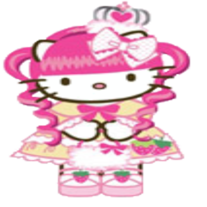 Hello kitty pretty Roblox decal