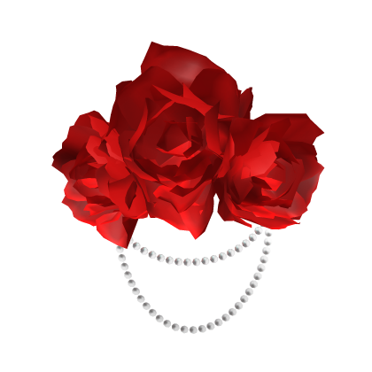Rose Hair Clip with Pearls Roblox item