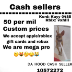 ᴅᴀ ʜᴏᴏᴅ ᴄᴀꜱʜ ꜱᴇʟʟᴇʀ