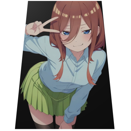 Miku Nakano Cute Anime Cape