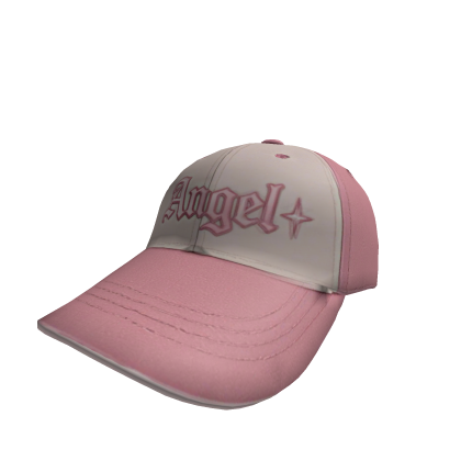 Pink Angel Y2K Streetwear Cap