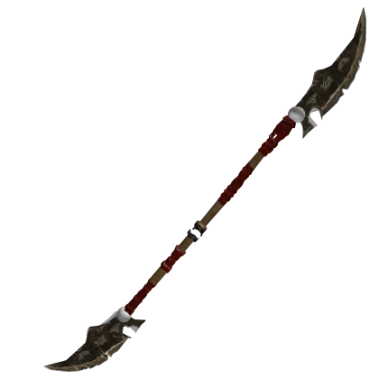 Fantasy Double Glaive Anime Weapon