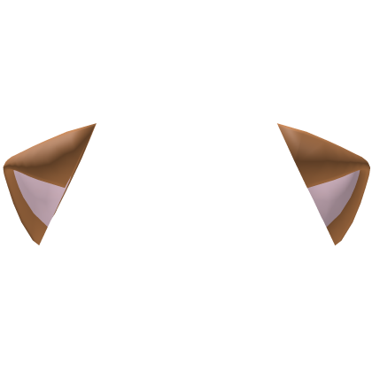 Brown Kawaii Droopy Cat Ears