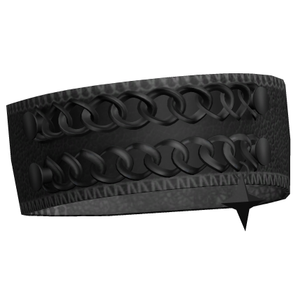 3.0 Black Y2K Emo Arm Band Bracelet w Chain Star 