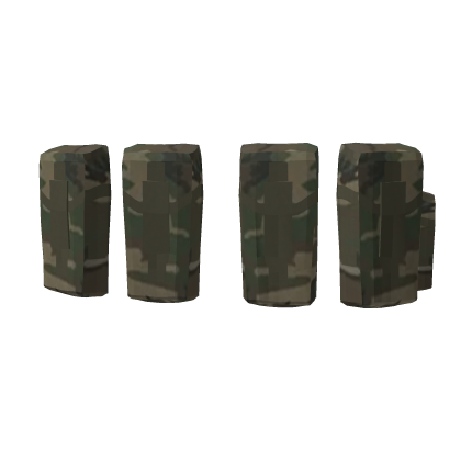 Woodland Army Vest Pouches Roblox item