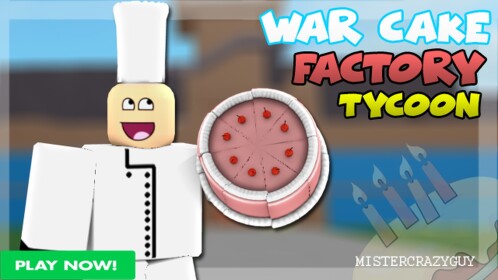 2 Player War Cake Factory Tycoon 
